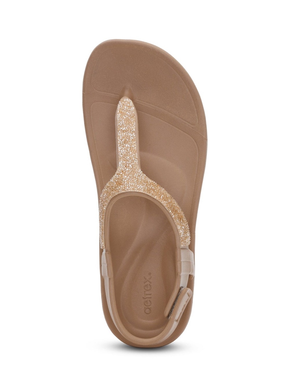 Skyler Thong Sandal - Champagne Embellished $79